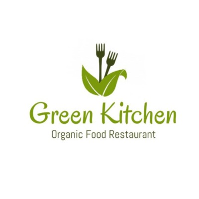 Product picture Green Kitchen Organic Food Restaurant Logo